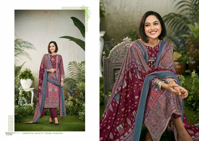 Jhalak By Nishant Printed Winter Wear Pashmina Dress Material Wholesale Online